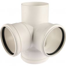 Крестовина двухплоскостная Rehau Raupiano Plus D 110x110x110мм.87° (арт.11215641003)
