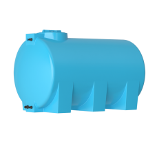 Бак для воды ATH 1000 синий горизонтальный Aquatech