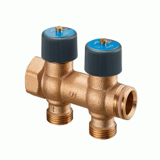 Коллектор Oventrop Multidis для водоснабжения R 3/4"X3/4 2 отвода