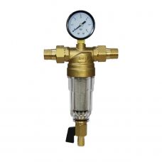 Фильтр с манометром 1/2 Millennium для холодной воды