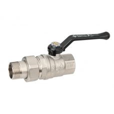 Кран шаровый американка Bugatti Oregon 320 1" НР/ВР ручка-рычаг