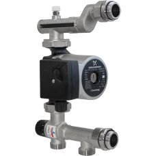 STOUT Насосно-смесительный узел с термостатическим клапаном 20-55°C, с насосом UPSO 25-65 130