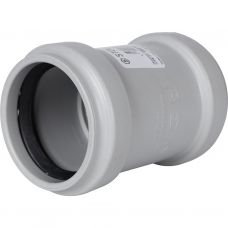 Муфта соединительная канализационная двухраструбная Stout ДУ 110 мм