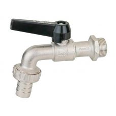 Кран шаровый садовый Bugatti Alaska 689 1/2" НР ручка-рычаг