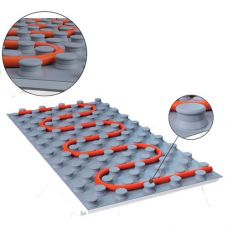 Мат для теплого пола Формат EasyFix L цвет серый с изоляцией