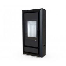 Печь-камин Defro Home Ignis 9 кВт чёрная сталь