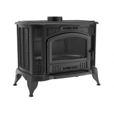 Печь-камин чугунная Kratki KOZA/K9/150/PW/W 12 кВт с теплообменником