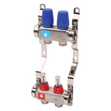 Коллектор с расходомерами MVI 1"х3/4"ЕК 2 выхода