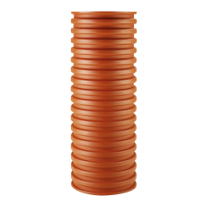 Дренажный колодец двухслойный Политэк 368/315 SN8 длинна 6 метров