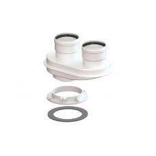 Адаптер моноблочный Camino конденсационный 80/125-80/80 мм универсальный