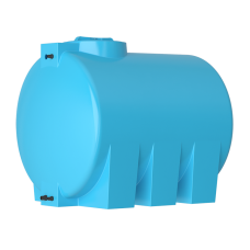 Бак для воды ATH 1500 синий горизонтальный Aquatech