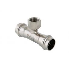 Тройник Valtec внутренняя резьба VT.INOX-PRESS 42x1 1/4" из нержавейки (арт.VTi.932.I.420742)