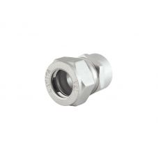 Муфта Lavita с ВР резьбой никелевая 20x3/4" (арт.V/S 20*3/4"(F) HP НИКЕЛЬ)