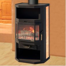 Печь-камин Мета Ангара Аква без плиты