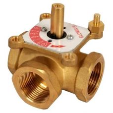 Вентиль поворотный трехходовой EM3-32-15, ВР DN32 Meibes