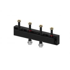 Коллектор распределительный Mebies Meiflow M на 2 контура (арт.M66301.80)