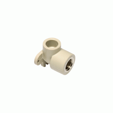 Угол полипропиленовый настенный Ekoplastik Wavin 25x1/2" с ВР резьбой