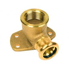 Водорозетка Sanha 22x1/2" мм бронзовая под пресс арт.184722212