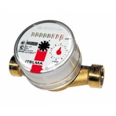 Счётчик для горячей воды Itelma ДУ 15мм L80мм импульсный выход арт.WFW24.D080