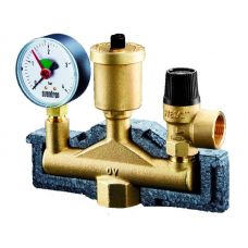 Группа безопасности котла Oventrop MSM Block (1" 3.0 бар)