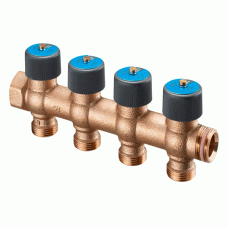 Коллектор Oventrop Multidis для водоснабжения R 3/4"X3/4 4 отвода