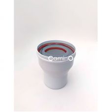 Муфта переходная PP-R Camino 60/100-80/125 мм раструб-хомут