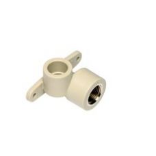 Угол настенный концевой левый Ekoplastik Wavin 20x1/2" с ВР резьбой