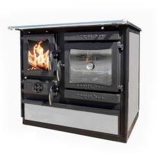 Отопительно-варочная печь Guca Guliver Thermo stone правая с теплообменником