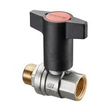 Кран шаровый Oventrop Optibal 1" НР/BР c высокой Т-ручкой (арт.1077308)