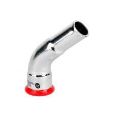 Колено 45° ВН из оцинкованной стали MVI 15 мм