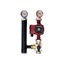 Насосная группа Millennium 1 1/2"x1" с 3-х ходовым смесителем без насоса