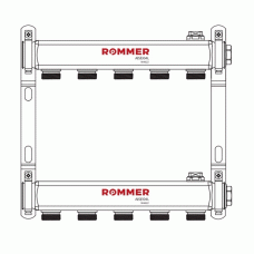 Коллектор для радиатора Rommer 1"x3/4" 7 контуров