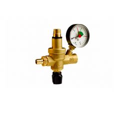Узел автоматической подпитки и заполнения Afriso FAM 12х1/2" с манометром (арт.42406)