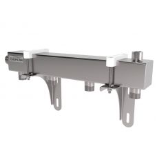 Коллектор распределительный нержавеющий Gidruss DMSS-25-20х4 1" 4 контура