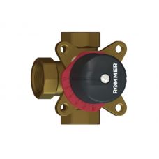 Клапан 3-ходовой смесительный Rommer 3/4" KVs 6.3