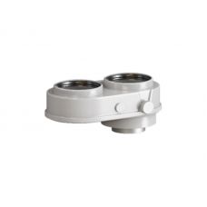 Адаптер моноблочный Rommer для перехода с 60/100 мм на 80/80 мм конденсационный