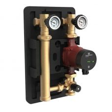 Насосная группа с 3-х ходовым смесителем Grundfos HEATMIX M25 ALPHA2L 40