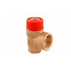 Клапан предохранительный Afriso MS 1/2"x3/4" 15мм 2 бар до 50 кВт (арт.42375)