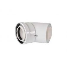 Отвод конденсационный 45° Rommer DN 60/100
