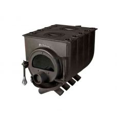 Отопительная печь Бренеран АОТ-06 тип 00 с 2-х конфорочной плитой и стеклом