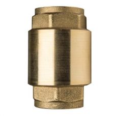 Клапан обратный пружинный с металлическим седлом 1 1/2" Stout