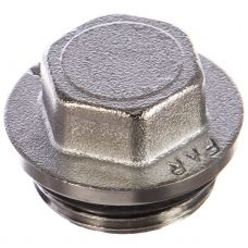 Заглушка хром для коллектора FAR НР 3/4"