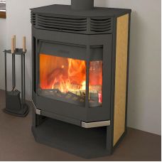 Печь-камин Мета Ангара 12 Аква без плиты