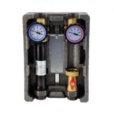 Группа быстрого монтажа BMU-D-40-25-NP NED Thermo InstallHEAT с прямым контуром 1" без насоса