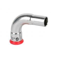 Колено 90° ВН из оцинкованной стали MVI 15 мм