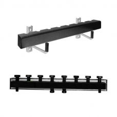 Распределительная гребёнка Oventrop 1 1/2", Regumat 4 контура выход-1 1/2" (DN 25) сталь с изоляцией