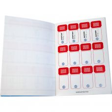 Комплект маркировочных наклеек STOUT ТЕПЛЫЙ ПОЛ