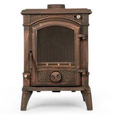 Печь-камин чугунная LK Sven bronze 10 кВт