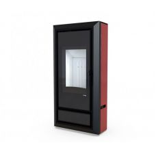 Печь-камин Defro Home Ignis 9 кВт красная сталь