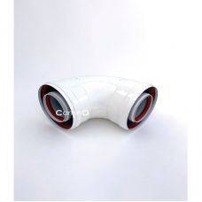 Угол 90° Camino для дымохода 60/100 мм раструб-раструб